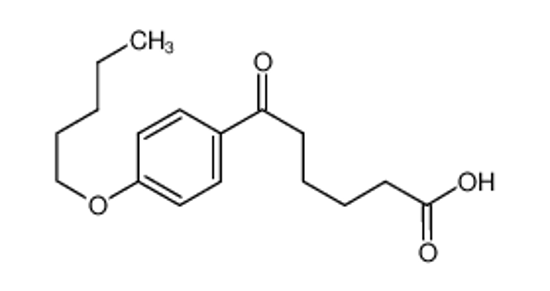 Picture of 6-oxo-6-(4-pentoxyphenyl)hexanoic acid