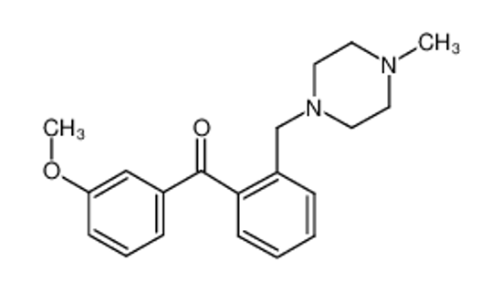 Picture of (3-methoxyphenyl)-[2-[(4-methylpiperazin-1-yl)methyl]phenyl]methanone