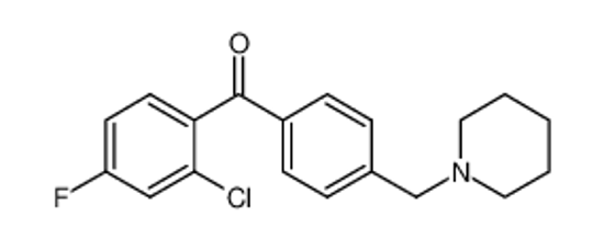Picture of (2-chloro-4-fluorophenyl)-[4-(piperidin-1-ylmethyl)phenyl]methanone