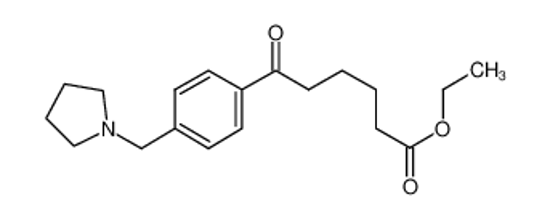 Picture of ethyl 6-oxo-6-[4-(pyrrolidin-1-ylmethyl)phenyl]hexanoate