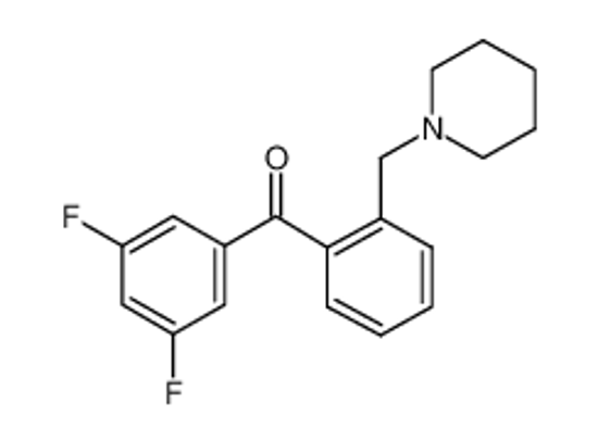 Picture of (3,5-difluorophenyl)-[2-(piperidin-1-ylmethyl)phenyl]methanone