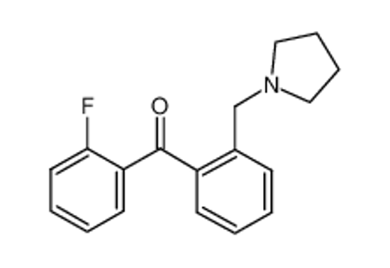 Picture of (2-fluorophenyl)-[2-(pyrrolidin-1-ylmethyl)phenyl]methanone