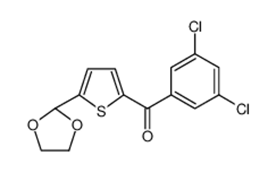 Picture of (3,5-dichlorophenyl)-[5-(1,3-dioxolan-2-yl)thiophen-2-yl]methanone