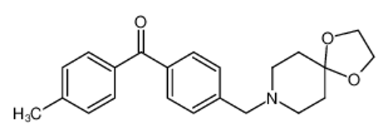 Picture of [4-(1,4-dioxa-8-azaspiro[4.5]decan-8-ylmethyl)phenyl]-(4-methylphenyl)methanone