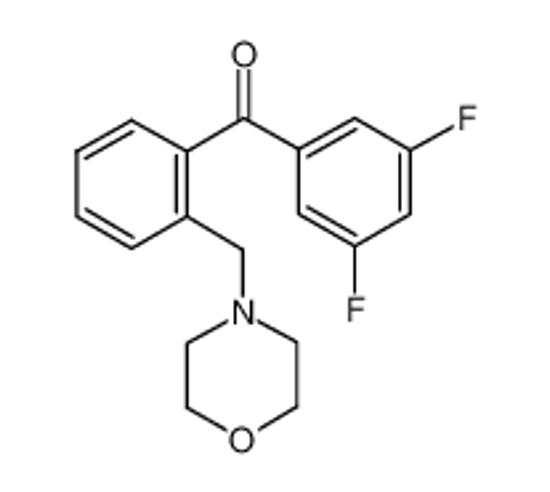 Picture of (3,5-difluorophenyl)-[2-(morpholin-4-ylmethyl)phenyl]methanone