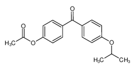 Picture of [4-(4-propan-2-yloxybenzoyl)phenyl] acetate