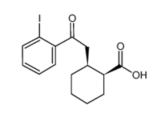 Picture of (1R,2R)-2-[2-(2-iodophenyl)-2-oxoethyl]cyclohexane-1-carboxylic acid