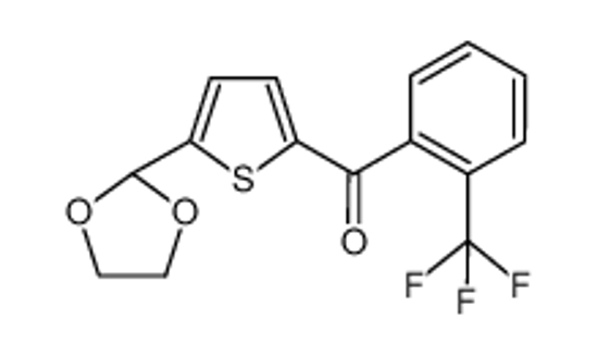 Picture of [5-(1,3-dioxolan-2-yl)thiophen-2-yl]-[2-(trifluoromethyl)phenyl]methanone