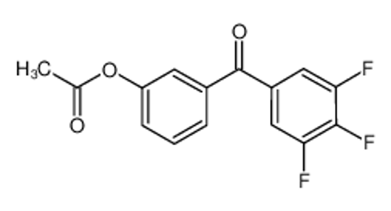 Picture of [3-(3,4,5-trifluorobenzoyl)phenyl] acetate