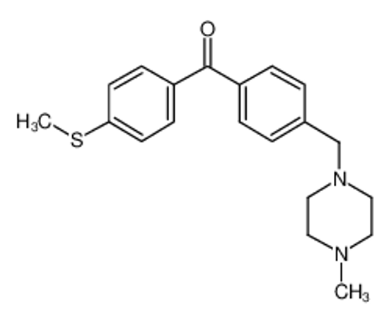 Picture of [4-[(4-methylpiperazin-1-yl)methyl]phenyl]-(4-methylsulfanylphenyl)methanone