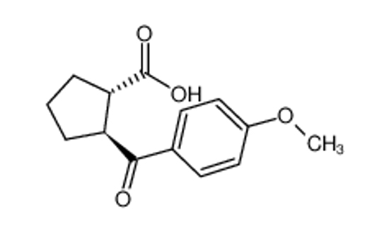 Imagem de (1R,2R)-2-(4-methoxybenzoyl)cyclopentane-1-carboxylic acid