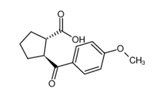 Picture of (1R,2R)-2-(4-methoxybenzoyl)cyclopentane-1-carboxylic acid