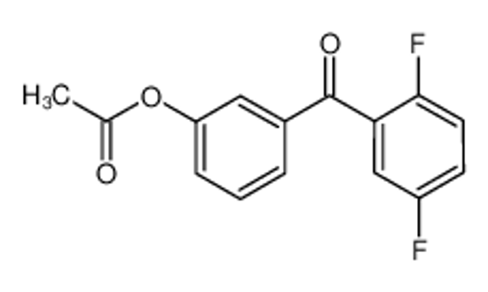 Picture of [3-(2,5-difluorobenzoyl)phenyl] acetate