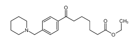 Picture of ethyl 7-oxo-7-[4-(piperidin-1-ylmethyl)phenyl]heptanoate