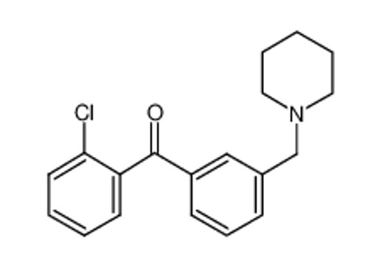 Picture of (2-chlorophenyl)-[3-(piperidin-1-ylmethyl)phenyl]methanone