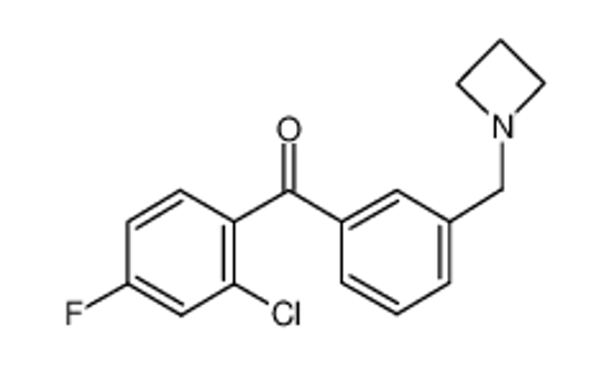 Изображение [3-(azetidin-1-ylmethyl)phenyl]-(2-chloro-4-fluorophenyl)methanone