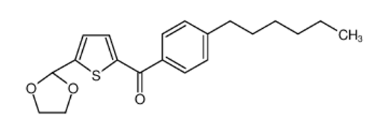 Picture of [5-(1,3-dioxolan-2-yl)thiophen-2-yl]-(4-hexylphenyl)methanone