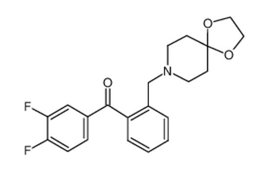 Imagem de (3,4-difluorophenyl)-[2-(1,4-dioxa-8-azaspiro[4.5]decan-8-ylmethyl)phenyl]methanone