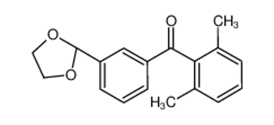 Изображение (2,6-dimethylphenyl)-[3-(1,3-dioxolan-2-yl)phenyl]methanone