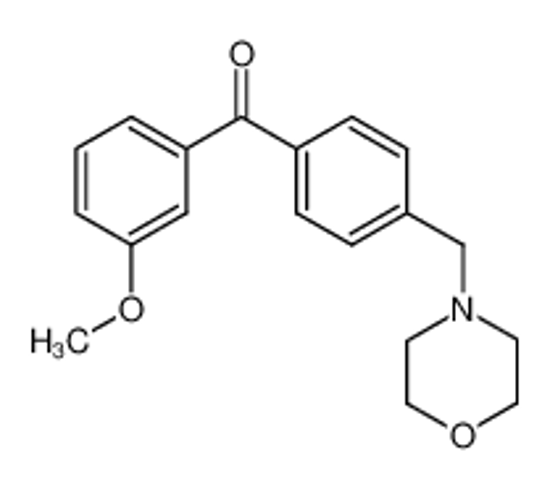 Imagem de (3-methoxyphenyl)-[4-(morpholin-4-ylmethyl)phenyl]methanone