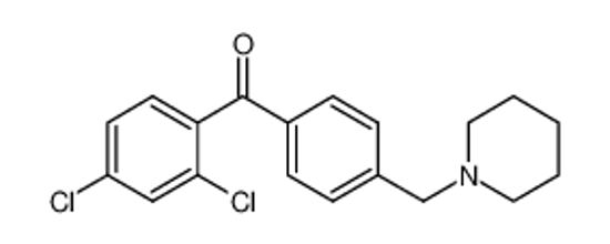 Picture of (2,4-dichlorophenyl)-[4-(piperidin-1-ylmethyl)phenyl]methanone
