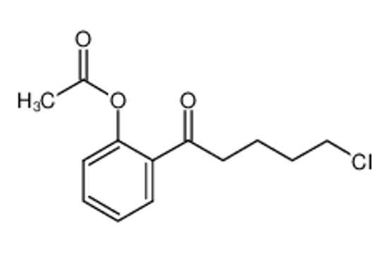 Picture of [2-(5-chloropentanoyl)phenyl] acetate