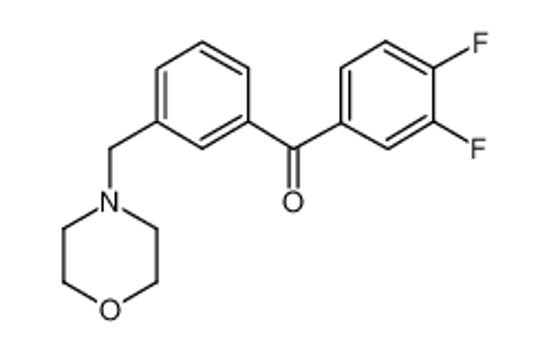 Picture of (3,4-difluorophenyl)-[3-(morpholin-4-ylmethyl)phenyl]methanone