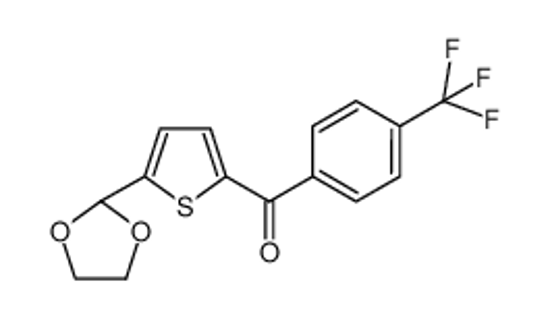 Picture of [5-(1,3-dioxolan-2-yl)thiophen-2-yl]-[4-(trifluoromethyl)phenyl]methanone