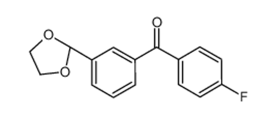 Изображение [3-(1,3-dioxolan-2-yl)phenyl]-(4-fluorophenyl)methanone