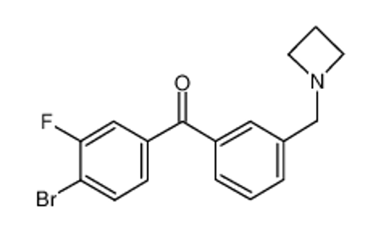 Imagem de [3-(azetidin-1-ylmethyl)phenyl]-(4-bromo-3-fluorophenyl)methanone
