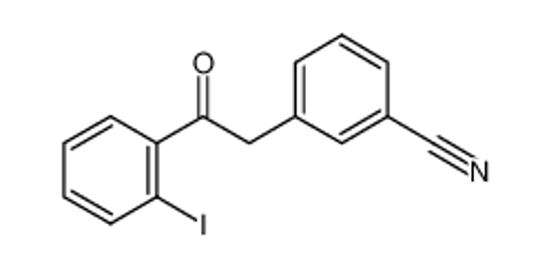 Picture of 3-[2-(2-iodophenyl)-2-oxoethyl]benzonitrile