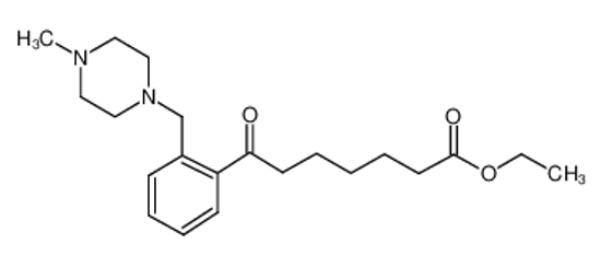 Изображение ethyl 7-[2-[(4-methylpiperazin-1-yl)methyl]phenyl]-7-oxoheptanoate