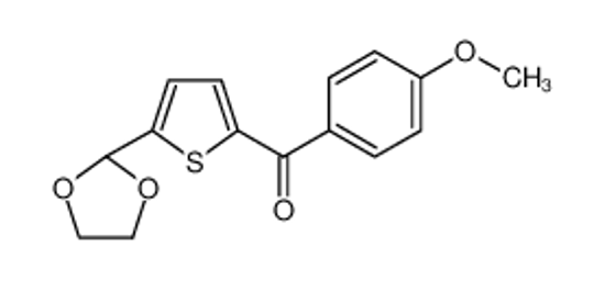Изображение [5-(1,3-dioxolan-2-yl)thiophen-2-yl]-(4-methoxyphenyl)methanone