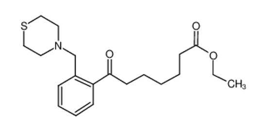 Picture of ethyl 7-oxo-7-[2-(thiomorpholin-4-ylmethyl)phenyl]heptanoate