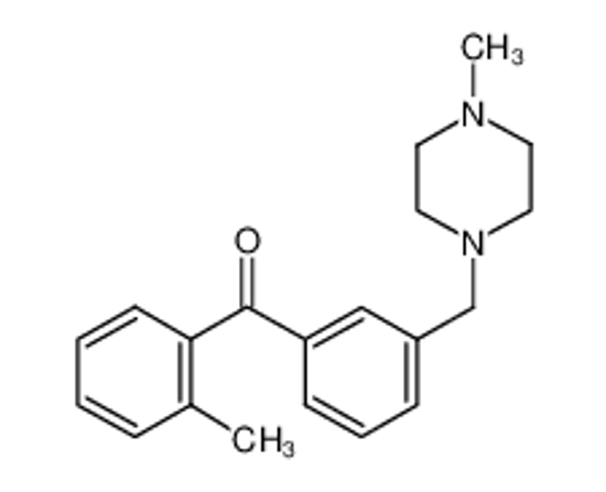 Picture of (2-methylphenyl)-[3-[(4-methylpiperazin-1-yl)methyl]phenyl]methanone