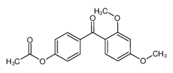 Picture of [4-(2,4-dimethoxybenzoyl)phenyl] acetate