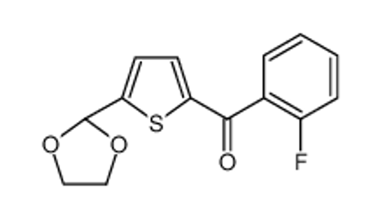 Изображение [5-(1,3-dioxolan-2-yl)thiophen-2-yl]-(2-fluorophenyl)methanone