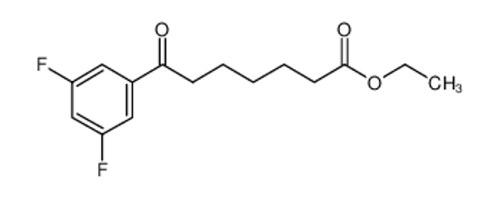 Picture of ETHYL 7-(3,5-DIFLUOROPHENYL)-7-OXOHEPTANOATE