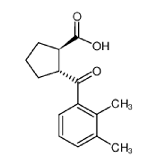 Picture of (1R,2R)-2-(2,3-dimethylbenzoyl)cyclopentane-1-carboxylic acid