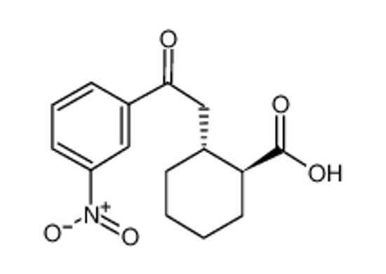 Picture of (1R,2S)-2-[2-(3-nitrophenyl)-2-oxoethyl]cyclohexane-1-carboxylic acid