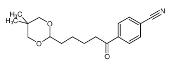 Picture of 4-[5-(5,5-dimethyl-1,3-dioxan-2-yl)pentanoyl]benzonitrile