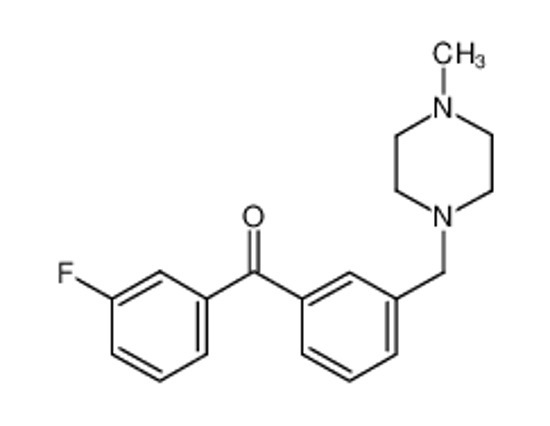 Picture of (3-fluorophenyl)-[3-[(4-methylpiperazin-1-yl)methyl]phenyl]methanone