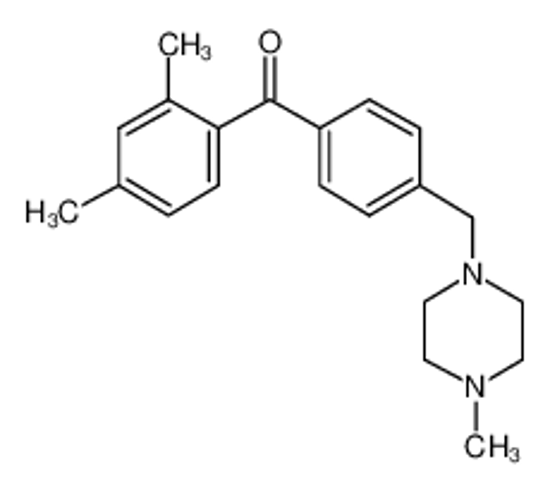 Picture of (2,4-dimethylphenyl)-[4-[(4-methylpiperazin-1-yl)methyl]phenyl]methanone