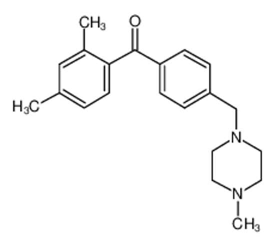 Изображение (2,4-dimethylphenyl)-[4-[(4-methylpiperazin-1-yl)methyl]phenyl]methanone