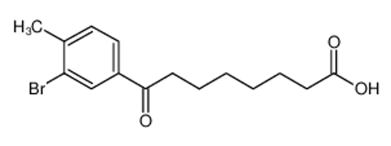 Изображение 8-(3-BROMO-4-METHYLPHENYL)-8-OXOOCTANOIC ACID