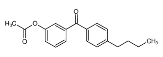 Picture of [3-(4-butylbenzoyl)phenyl] acetate