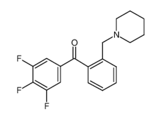 Picture of [2-(piperidin-1-ylmethyl)phenyl]-(3,4,5-trifluorophenyl)methanone
