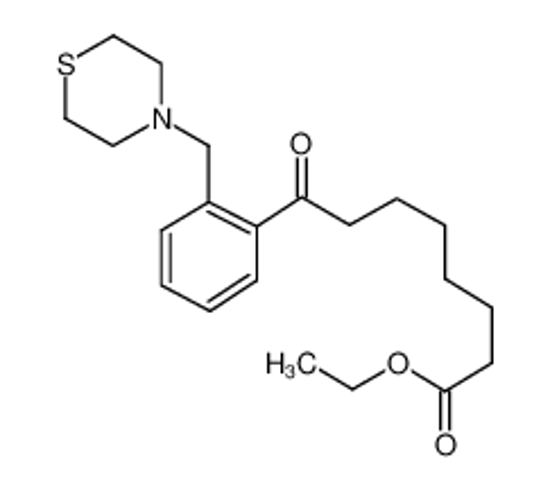 Picture of ethyl 8-oxo-8-[2-(thiomorpholin-4-ylmethyl)phenyl]octanoate