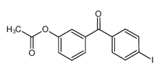 Picture of [3-(4-iodobenzoyl)phenyl] acetate