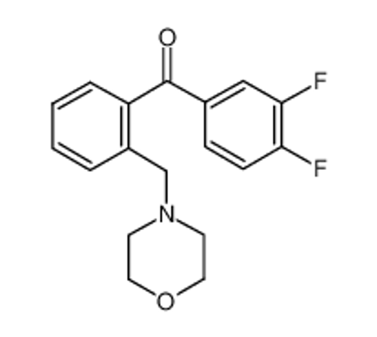 Изображение (3,4-difluorophenyl)-[2-(morpholin-4-ylmethyl)phenyl]methanone